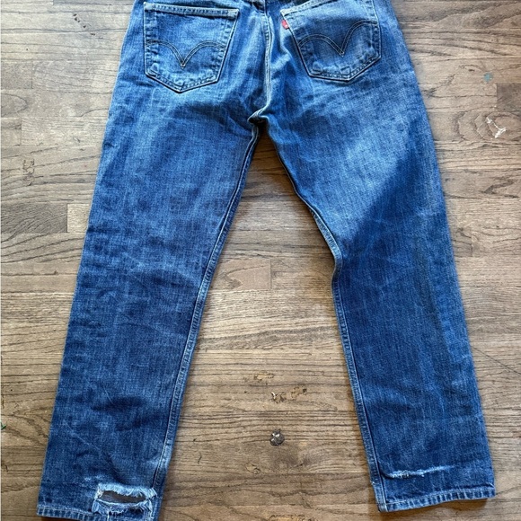 Vintage Levi's 501 Straight Leg Jeans men pants casual original jeans - Picture 2 of 5